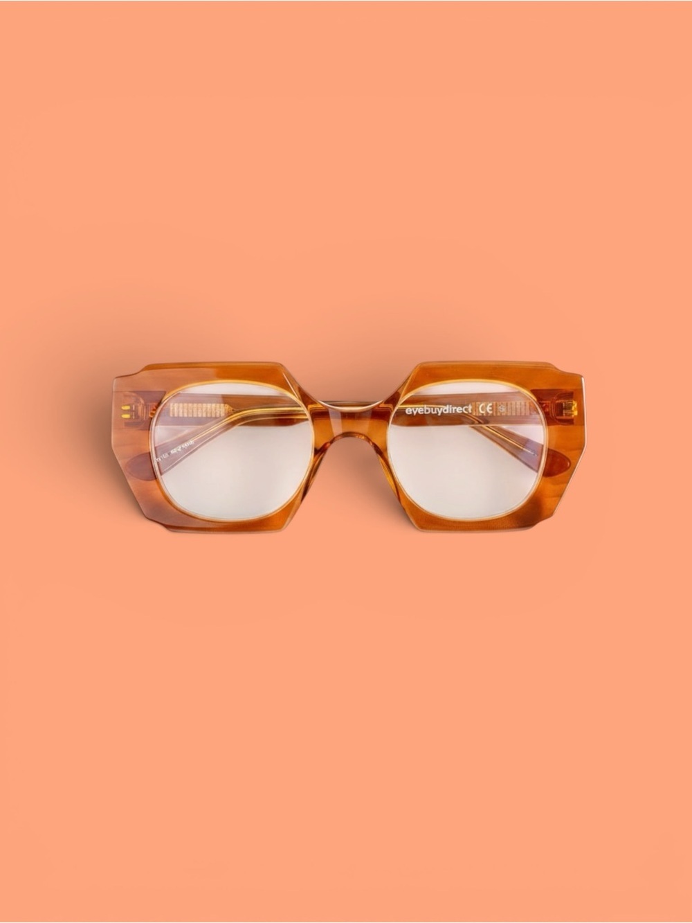 Eyebuydirect Geometric Tortoiseshell Square Glasses